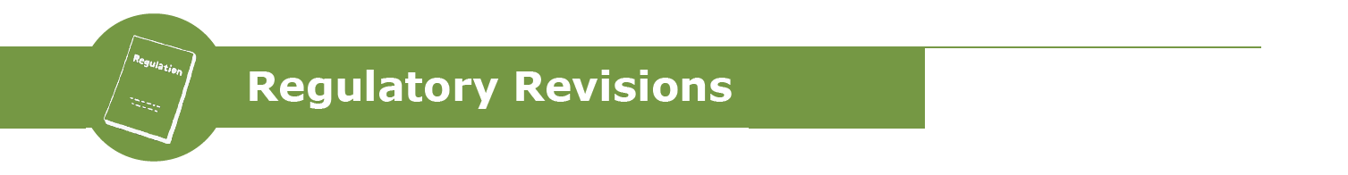 regulatory revision title