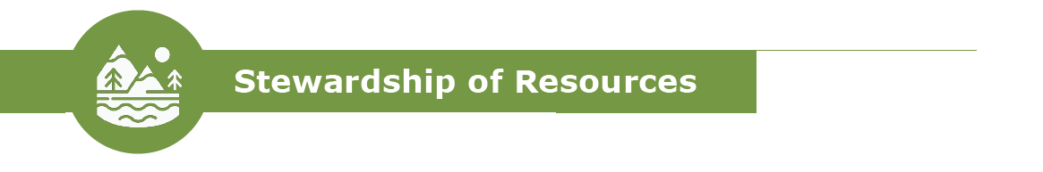 stewarship of resources banner